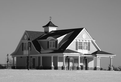 beach house in the snow  b&w  .jpg
