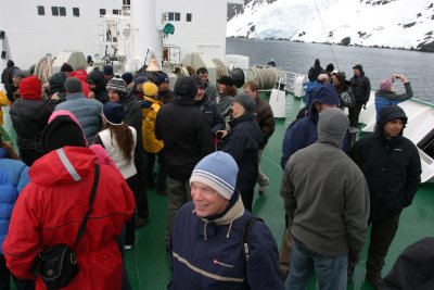 Passage through Lemaire channel