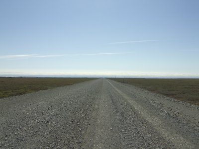 The Dalton Highway into Deadhorse