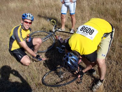 Pinch Flat:  Ben Lends a Helping Hand