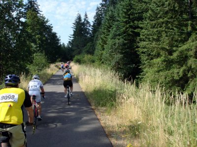 Riding Near Centralia (I'm on the Left)