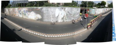 Gandhi Mosaic in Ahmedabad No. 2 (31 August 2008)