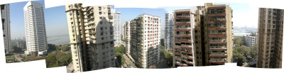 View of Cuffe Parade, Bombay (February 11, 2009)