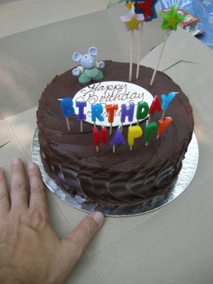 Rahils third birthday cake