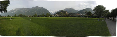 View of Jungfrau from Interlaken (25 May 2009)