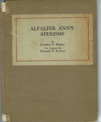Alfalfer Ann's Aferisms (1927)