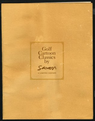 Portfolio entitled, Golf Cartoon Classics (7 prints, each 11 x 14), undated