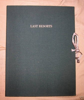 Last Resorts (1979) (signed)
