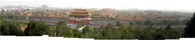 Forbidden City from Hill (20 Sept 2009)