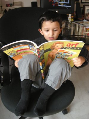 Rahil reading Arf Forum