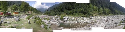 Namagar River, Kashmir, where Rahil caught his first trout (18 Aug 2012)