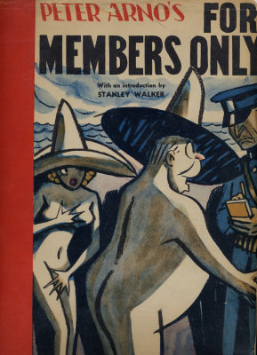 For Members Only (1935) (signed with original drawing)