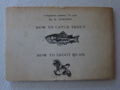 How to Shoot Ducks (1941) (rear)