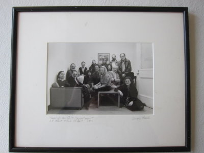 New Yorker Art Department (1991) photo by Ann Hall 