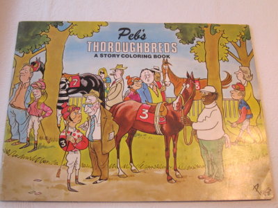 Peb's Thoroughbreds Coloring Book