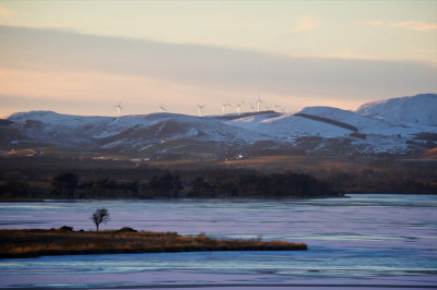 Windfarm NW of Loch Leven