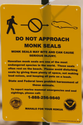 Seal Warning
