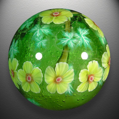Artist: Ayako Hattori  Size: 1.48  Type: Lampworked Satake Glass