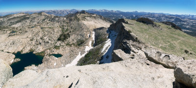 Looking east from Mount Hoffman