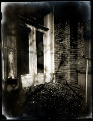 Front Entrance, abandoned Lutheran Church