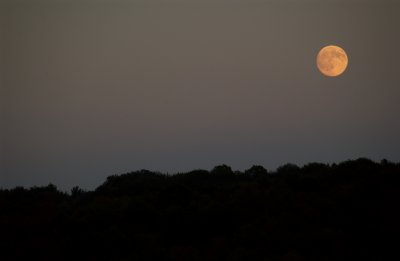 Upstate Moonrise