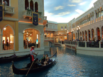 Grand Canal Shoppes at the Venetian Hotel