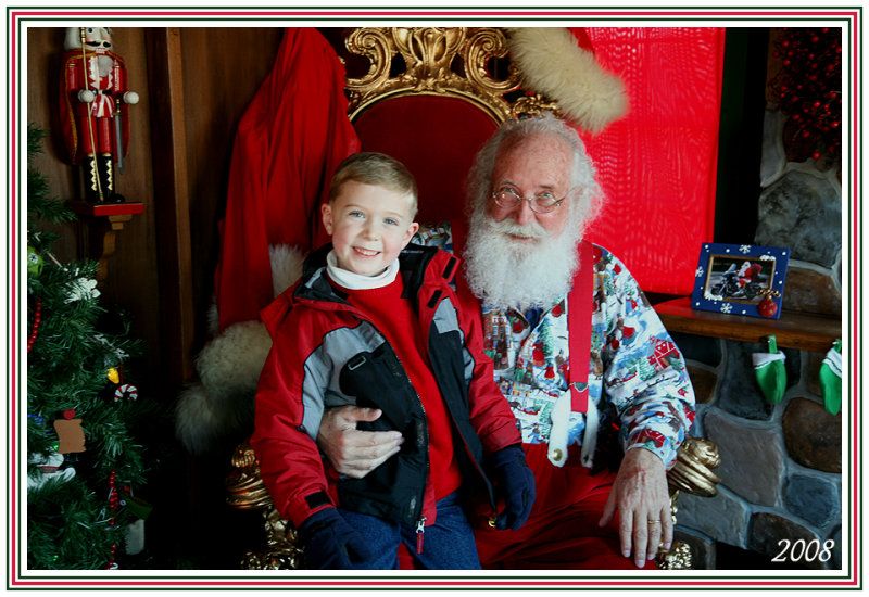 Sitting With Santa