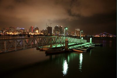San Diego Harbor at Night 6