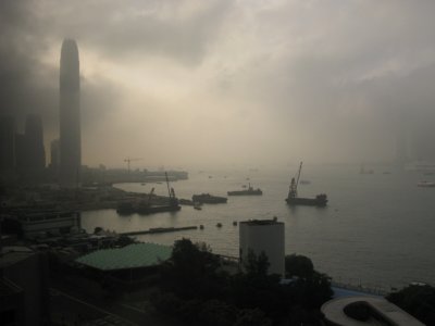 Hong Kong harbour, May 2008