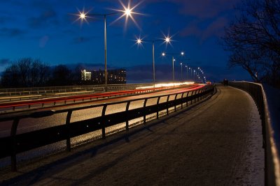 Vsterbron in the blue hour