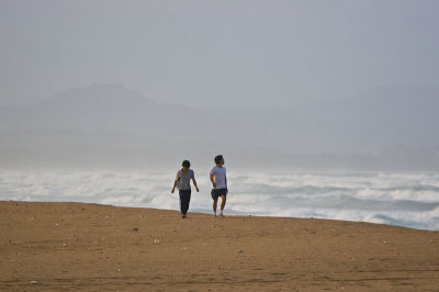Walk on the beach