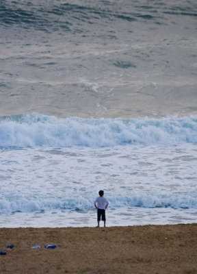 Boy and the sea