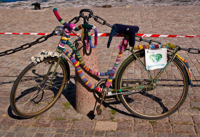 The knitted bike