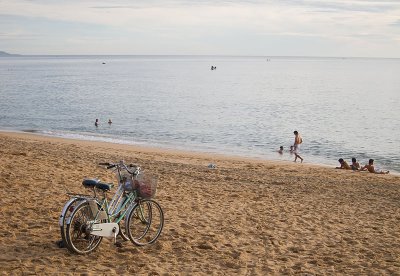 Morning at the beach