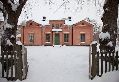 Uppsala in snow