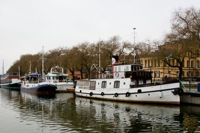 Boats along Norr Mlarstrand