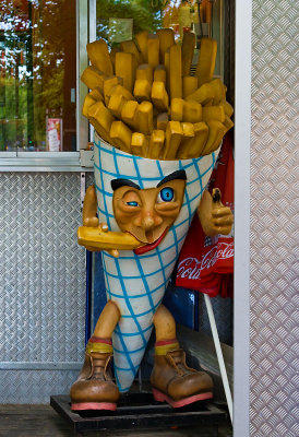The french fries man