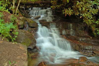 Upper Part of Soco Falls, Soco Creek, Cherokee Indian Reservation, NC