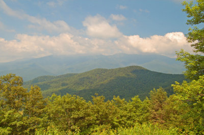 View from the Blue Ridge Parkway