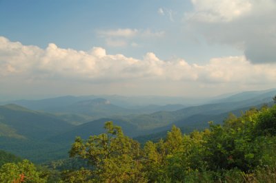 Blue Ridge Parkway near Mt Pisgah, NC