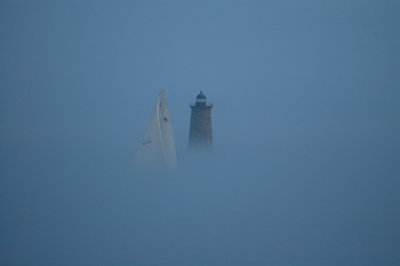 Whaleback Lighthouse, New Castle, New Hampshire