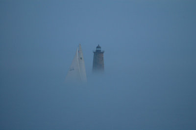 Whaleback Lighthouse, New Castle, New Hampshire