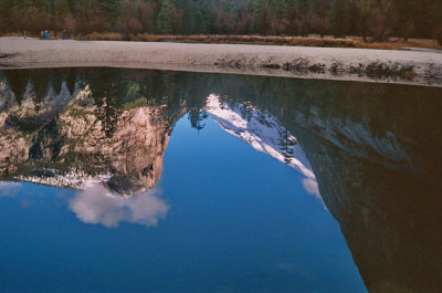 Mirror Lake, Yosemite NP 35mm film 1984