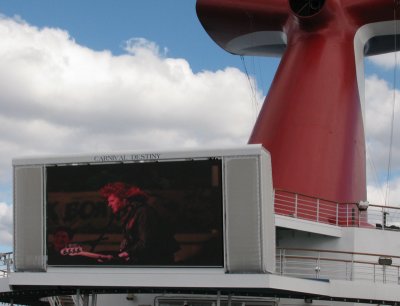 Chip on the jumbotron!!
