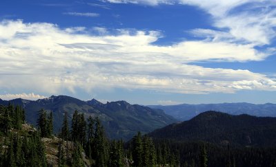 Looking down Box Canyon. From Rampart Ridge