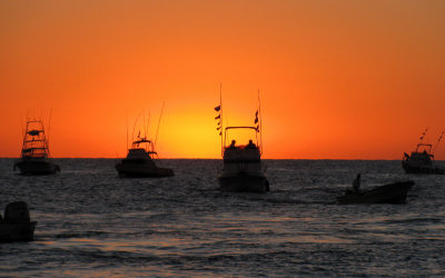 sunrise on the Sea of Cortez