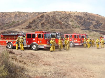 Rancho IC  (Brush Fire Drill)  6-29-2010