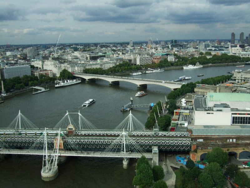 Thames view from the London Eye