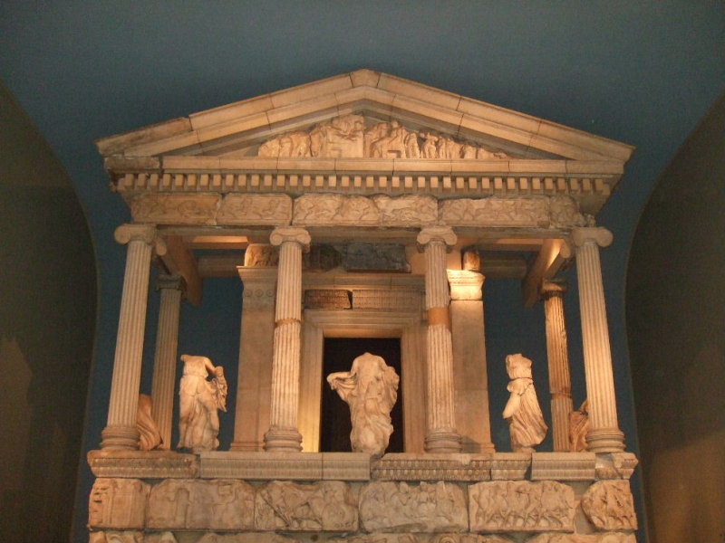 This mausoleum is from Kas, Turkey.  Weve been diving there.