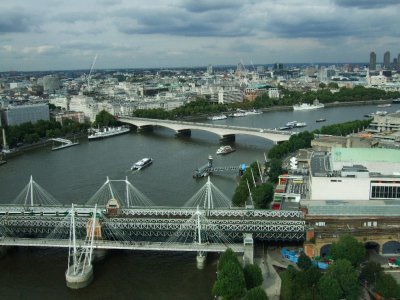 Thames view from the London Eye